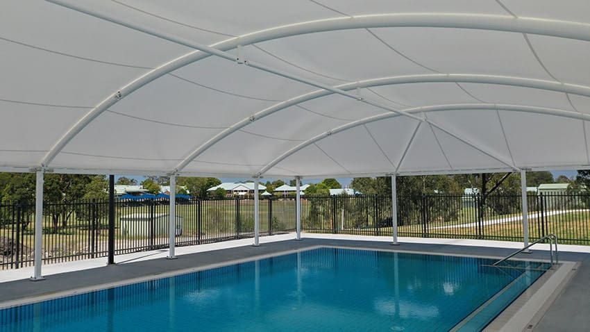 Commercial Pool Shade Structure