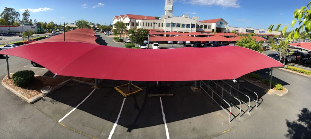 Car Park Shade Structure by Versatile Structures Car Park Shade Structure by Versatile Structures
