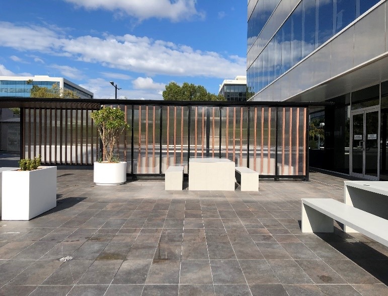 Waterside Gold Coast Council shade structure installed by Versatile Structures