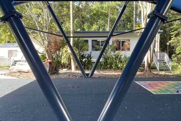 Pimpama State School shade structure installed by Versatile Structures