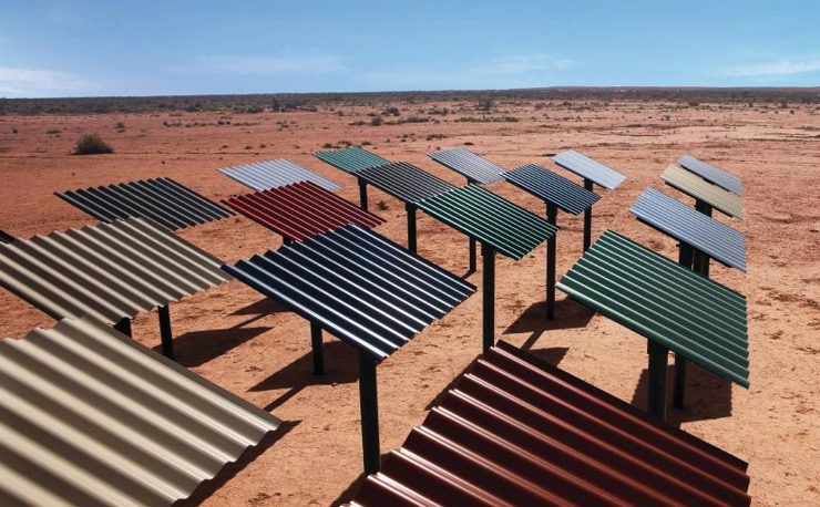 Colorbond Steel used by Versatile Structures